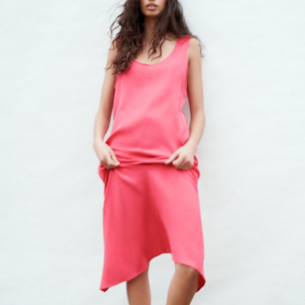 NWT ZARA Flowy Voluminous Dress